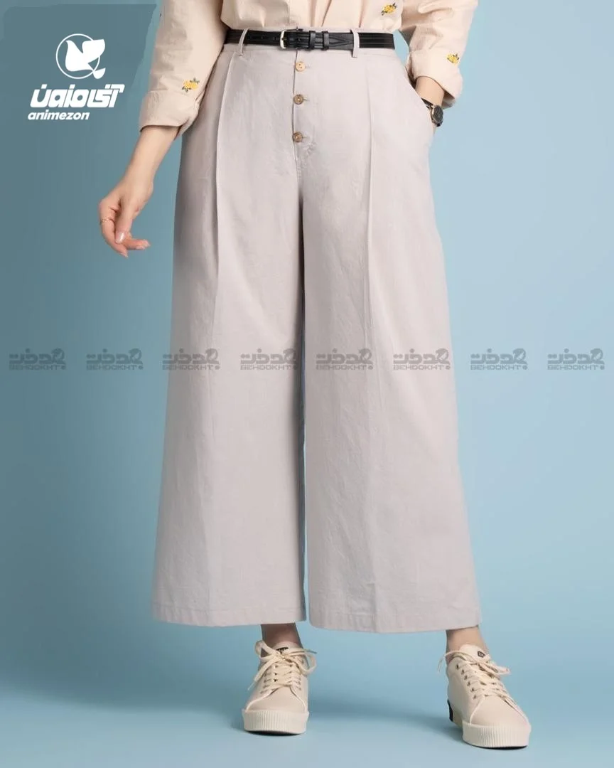 شلوار بگی کوتاه