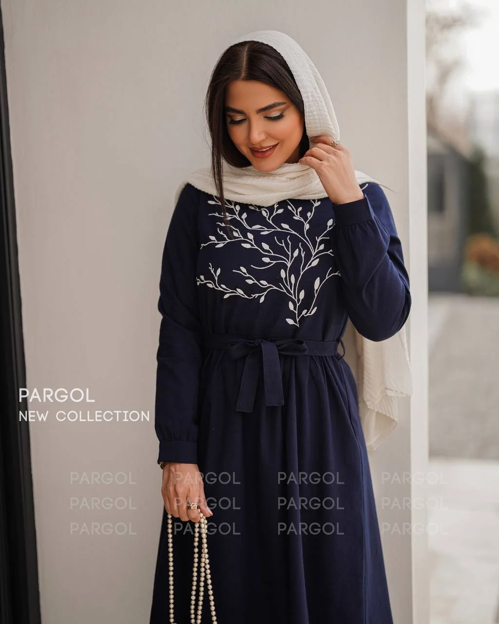 پیراهن مانتویی میشا