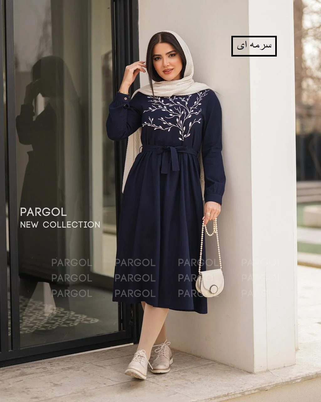 پیراهن مانتویی میشا