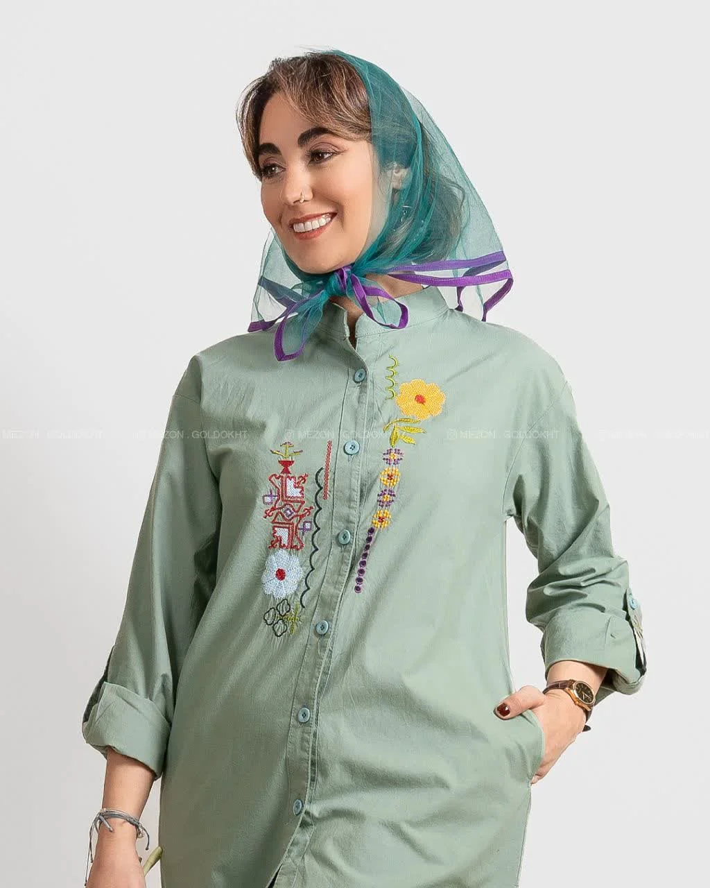 مانتو شومیزی پوپک