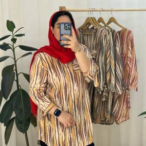 شومیز راه راه آس