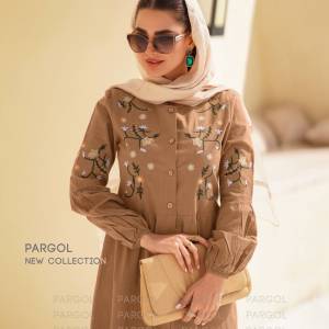 پیراهن مانتویی باران