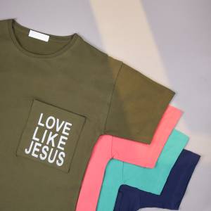تیشرت لانگ love like jesus