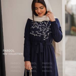 پیراهن مانتویی میشا