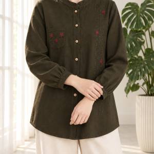 شومیز مانتویی نیلا